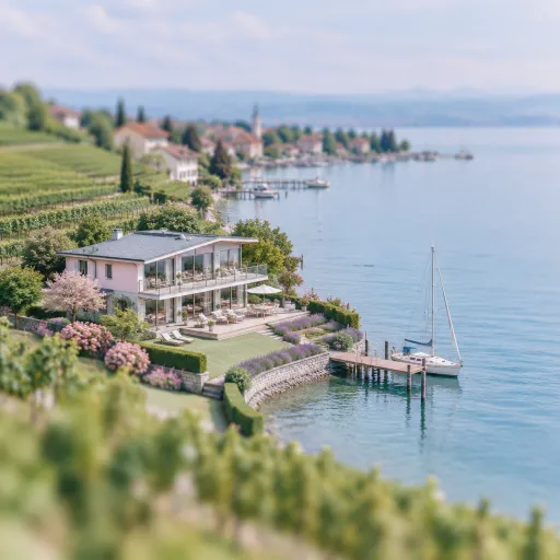 Ein elegantes Haus am See am Bodensee: wie Sie das perfekte Luxusrefugium in Nonnenhorn finden